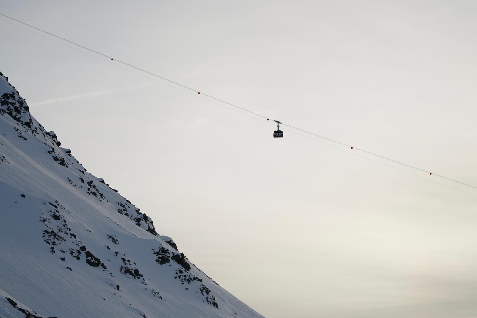 Winterlandschap bij Haute Nendaz