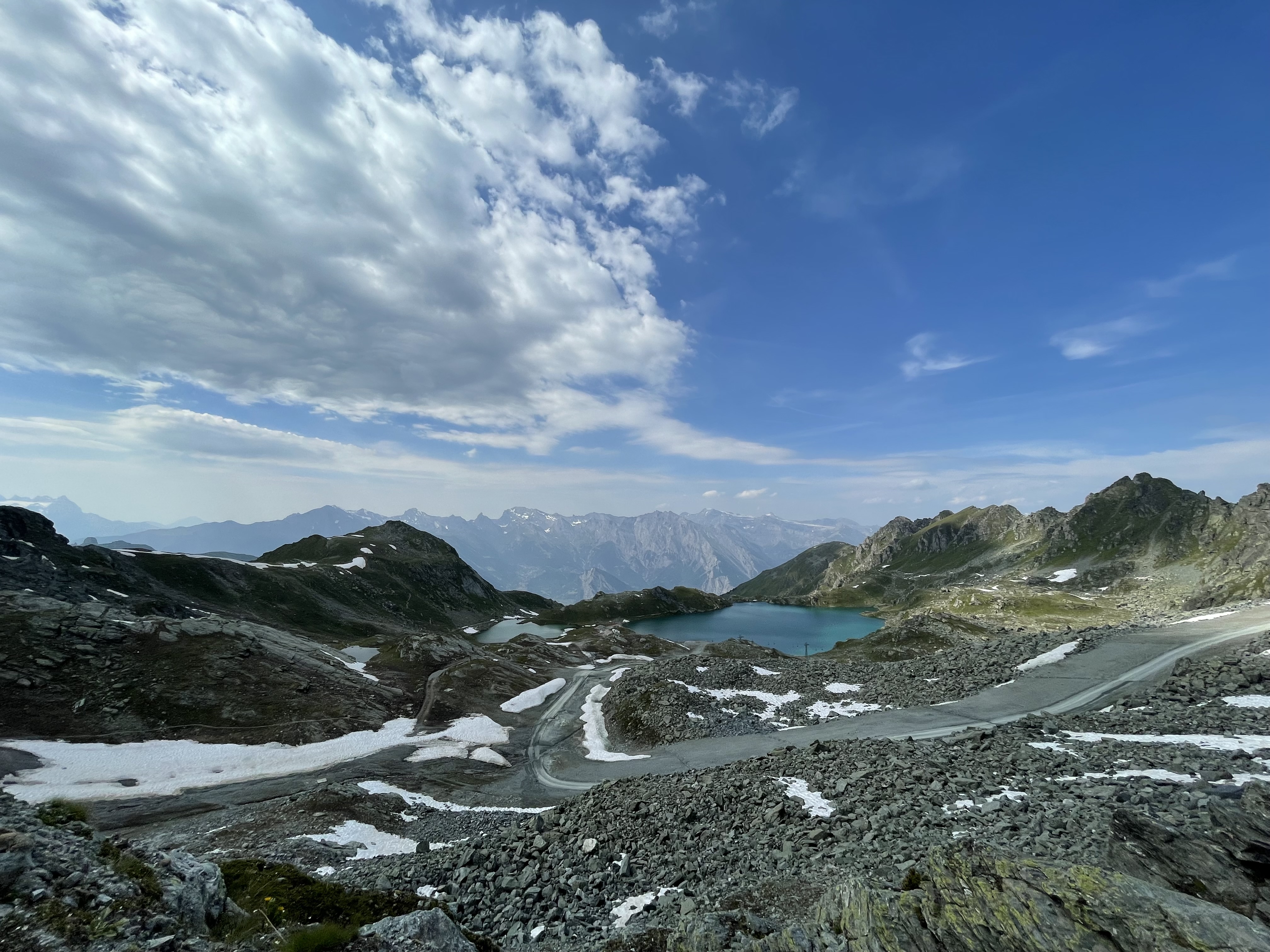 Bergpanorama richting Aletsch